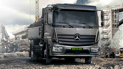Lieferung / Fracht 91522 Ansbach Stadt LKW Zug mit Anhänger